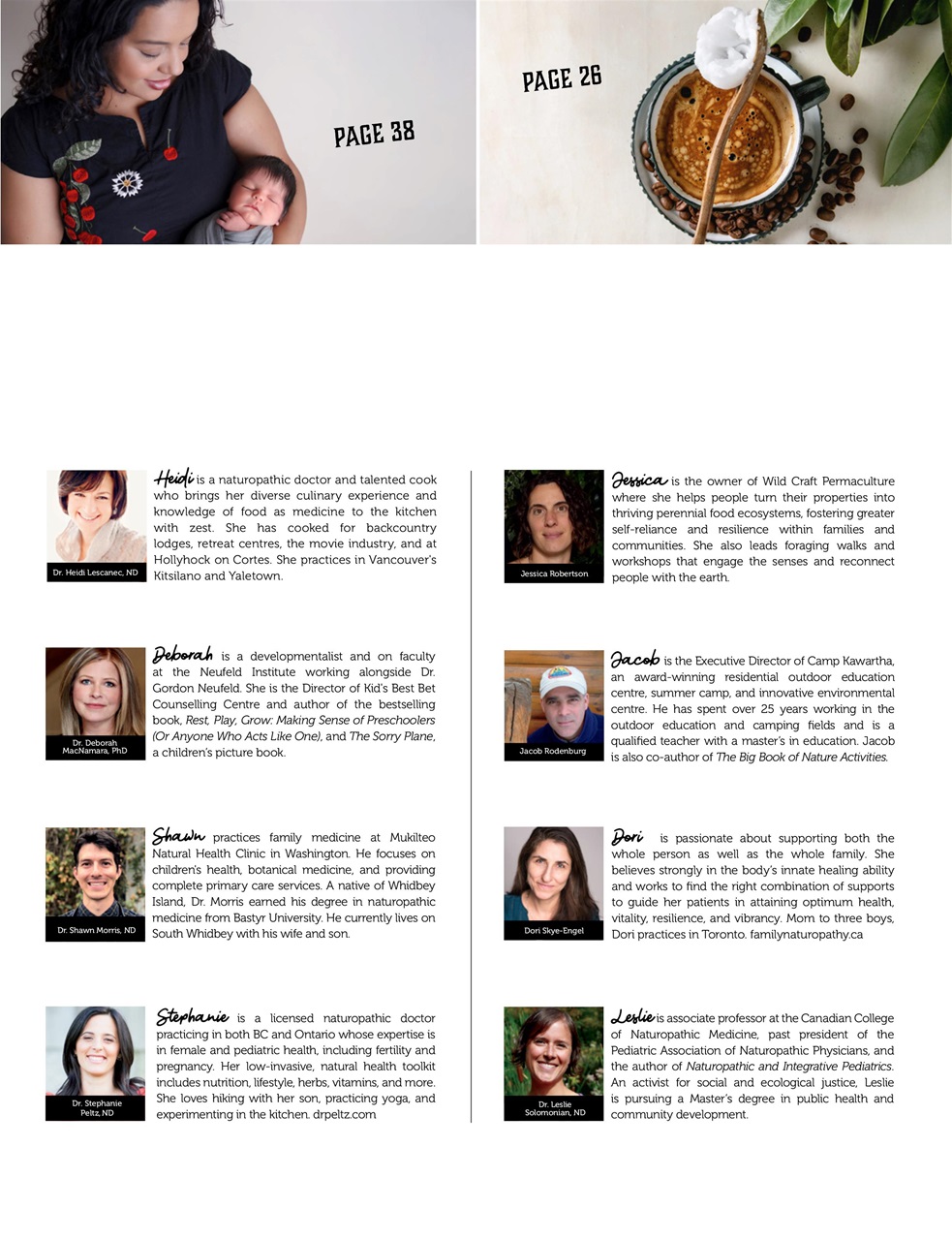 Ecoparent Magazine Preview Pages