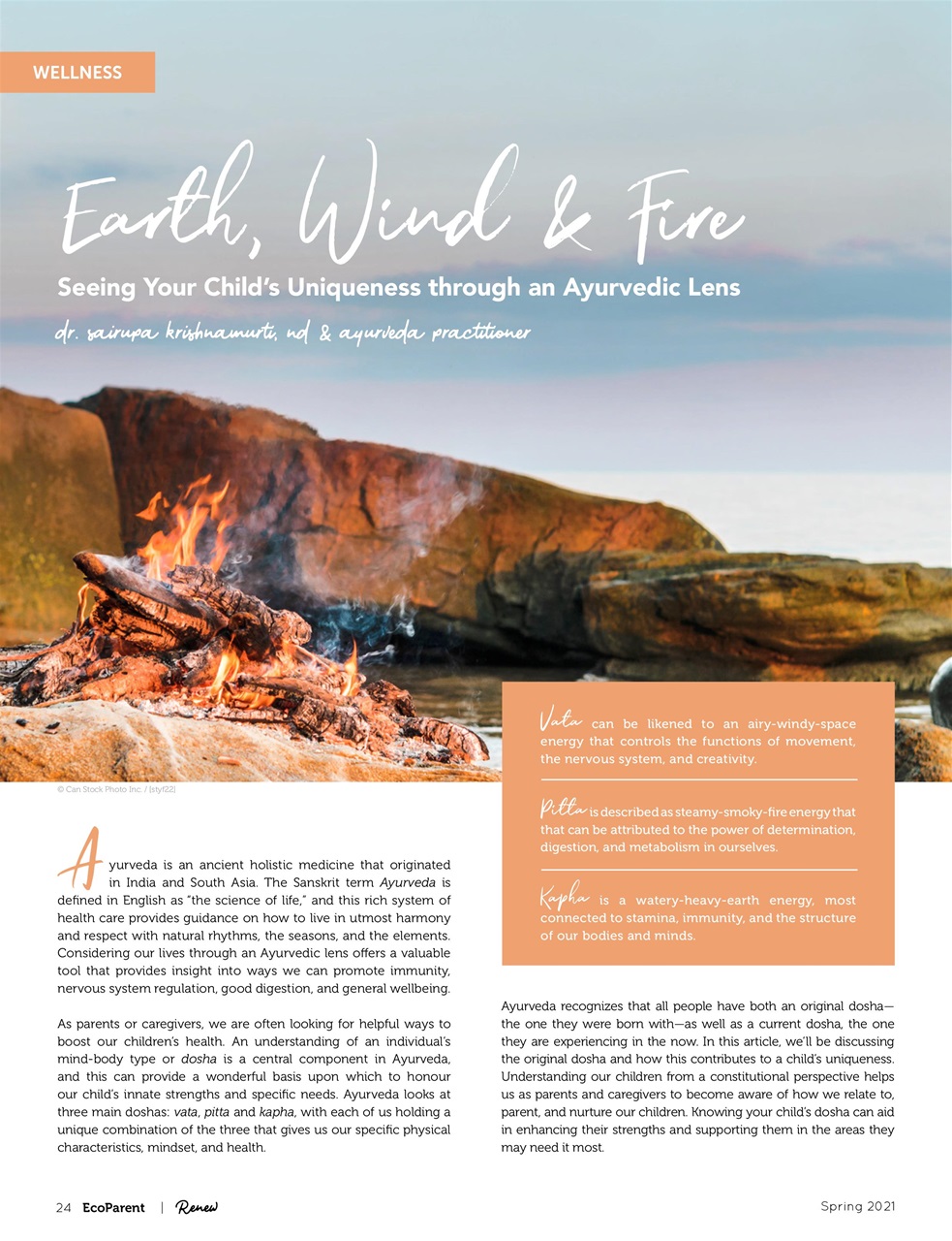 Ecoparent Magazine Preview Pages