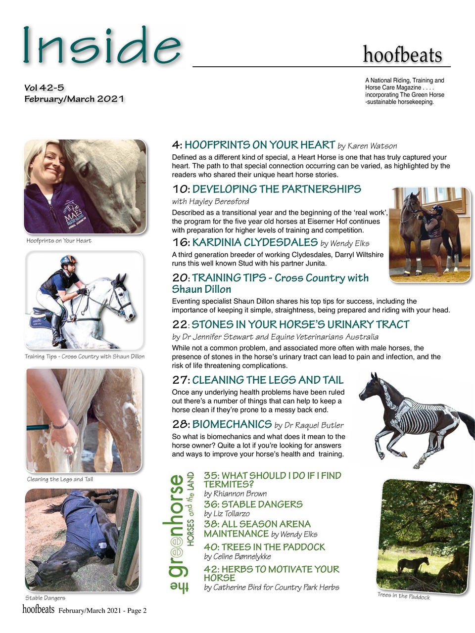 Hoofbeats Preview Pages