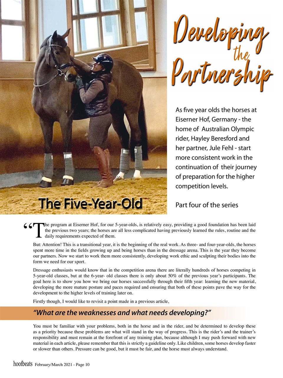 Hoofbeats Preview Pages