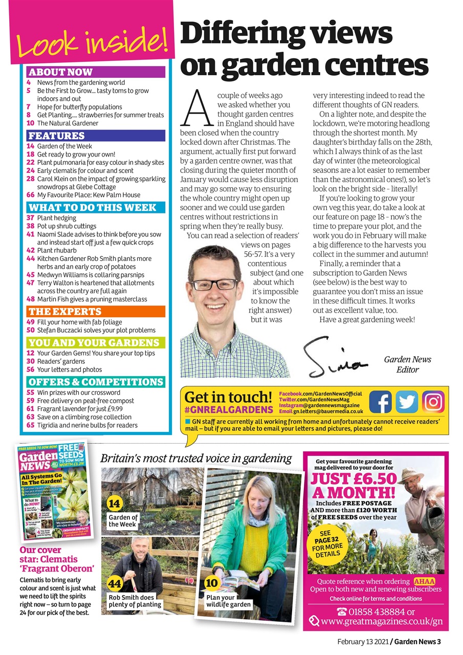 Garden News Preview Pages
