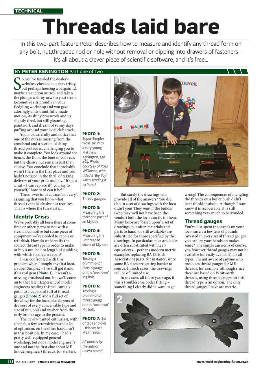 Engineering in Miniature Preview Pages