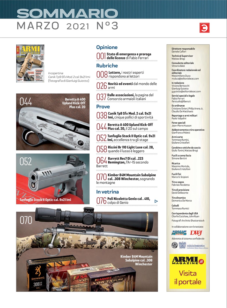 ARMI MAGAZINE Preview Pages