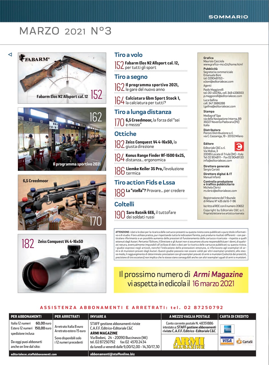 ARMI MAGAZINE Preview Pages