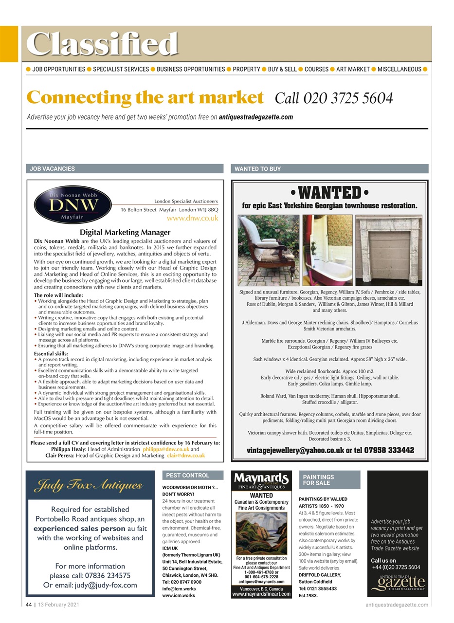 Antiques Trade Gazette Preview Pages