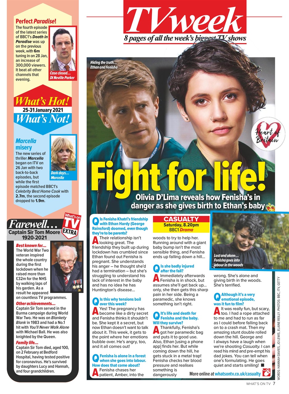 What's on TV Preview Pages