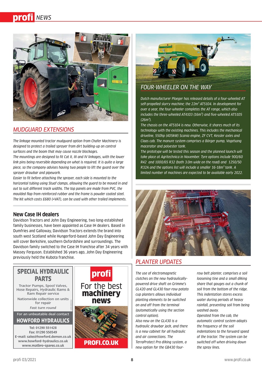 Profi International Preview Pages