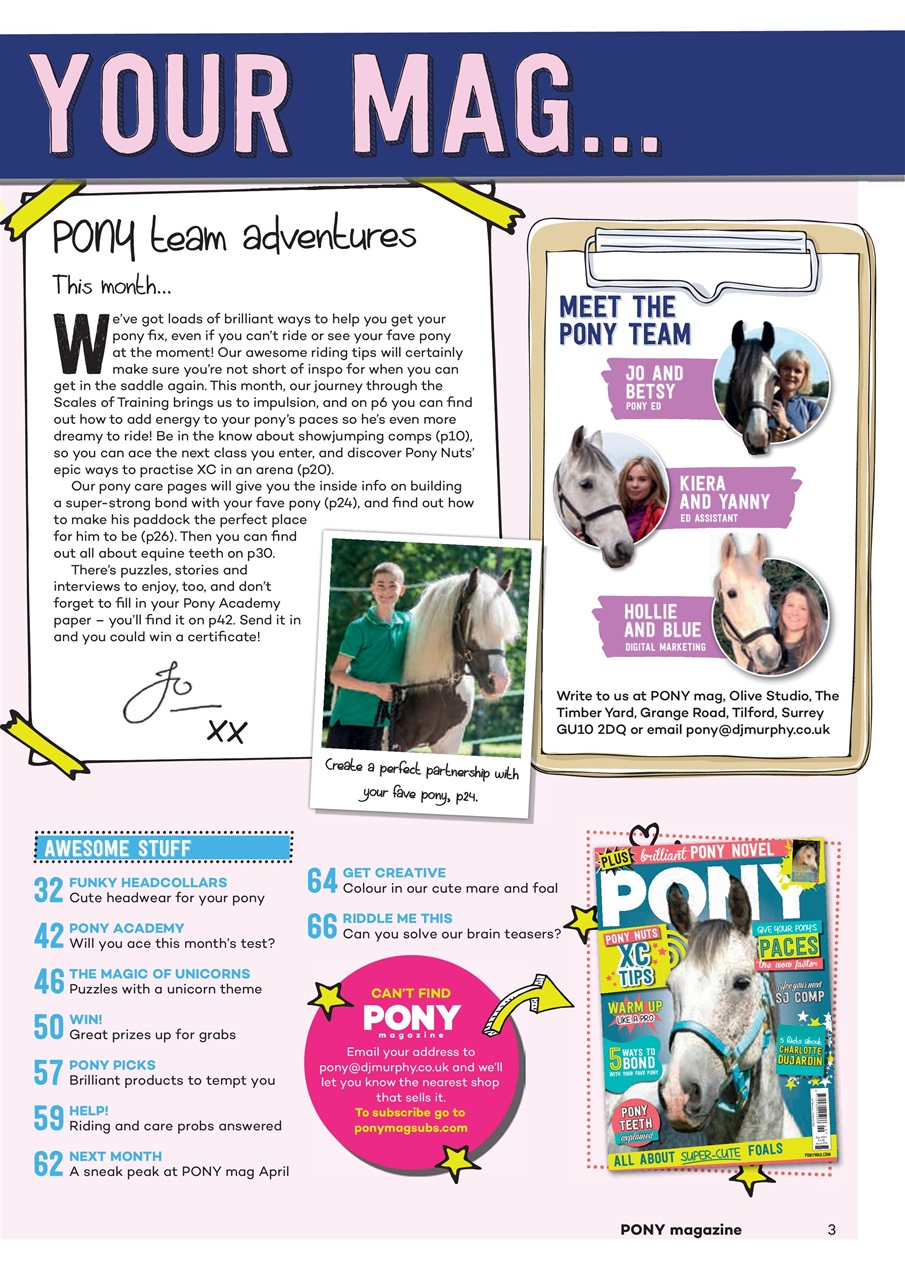 Pony Magazine Preview Pages
