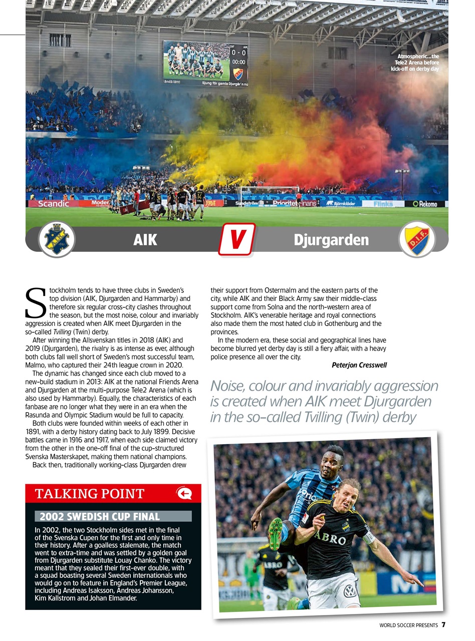 World Soccer Presents Preview Pages
