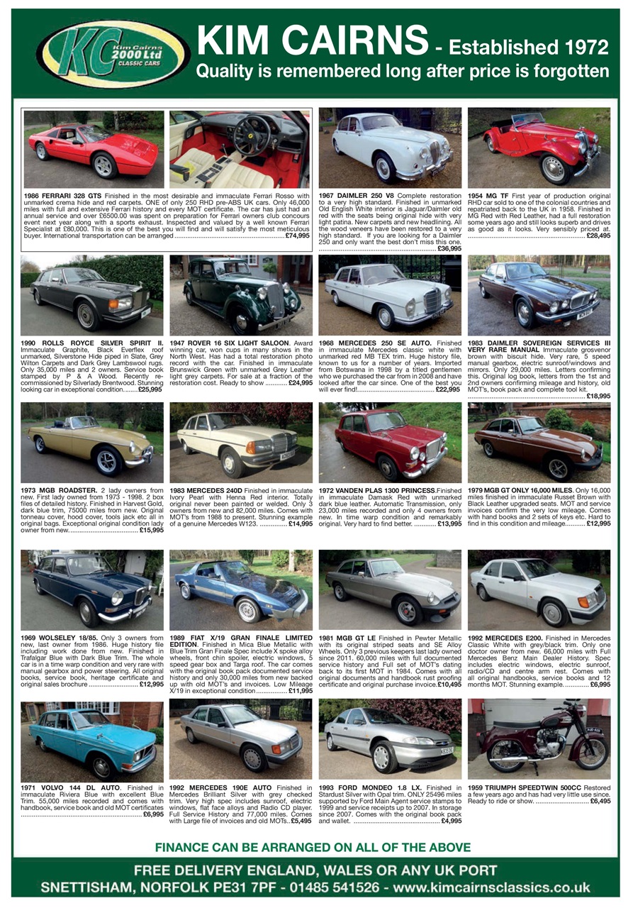 Classic Car Mart Preview Pages
