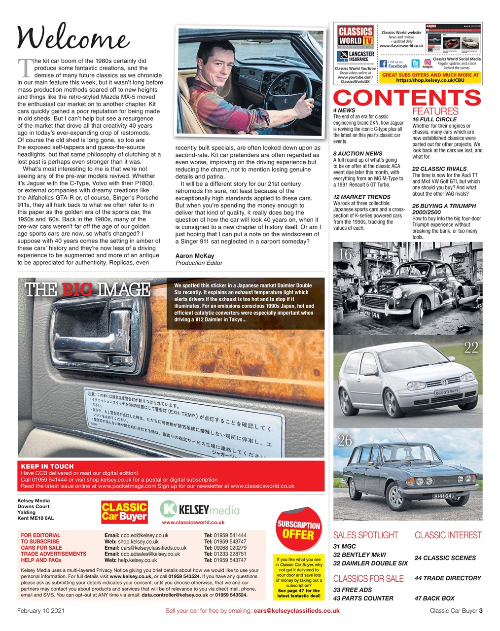 Classic Car Buyer Preview Pages