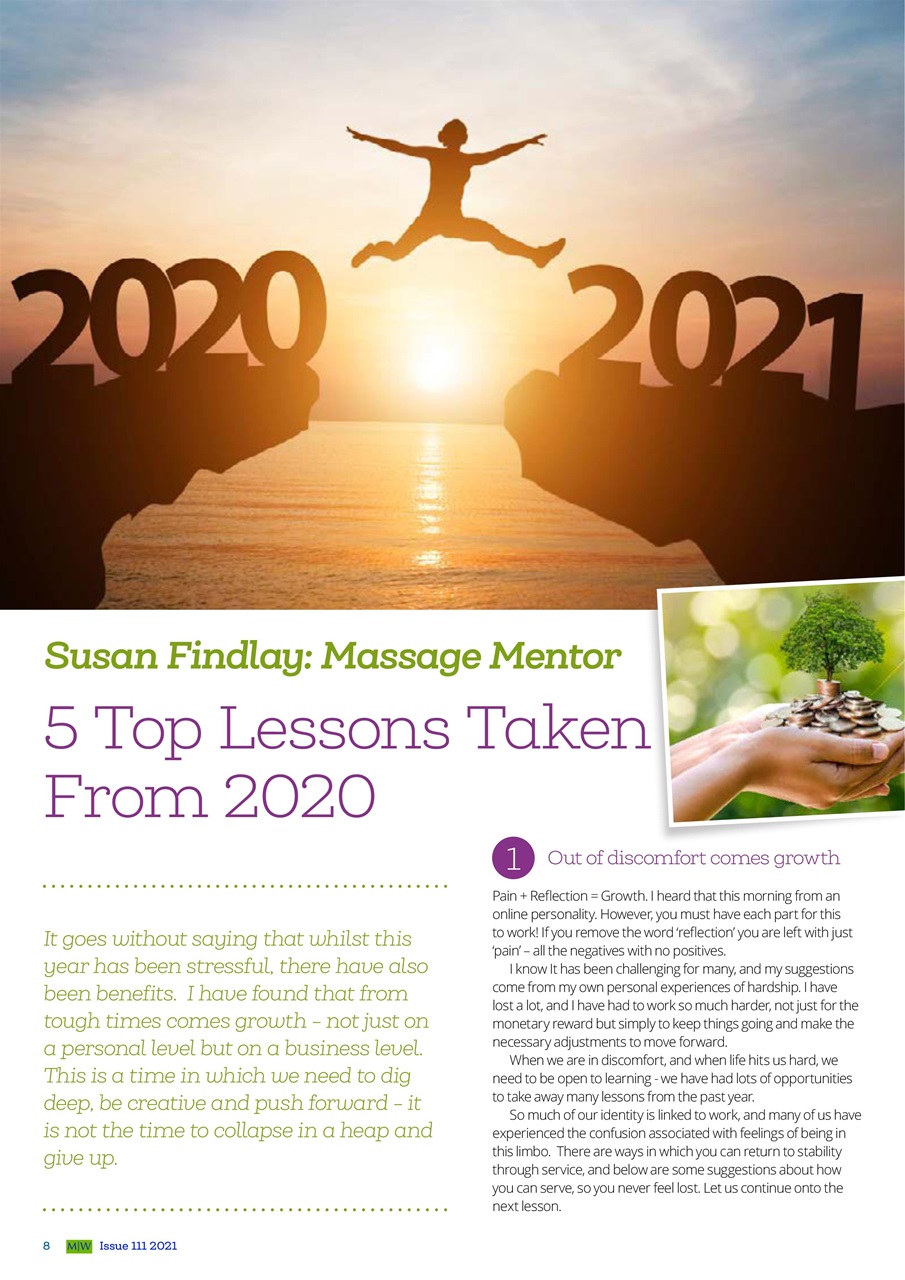Massage World Preview Pages