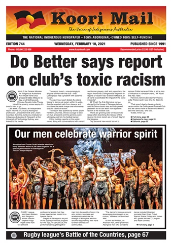 Koori Mail issue February 10, 2021