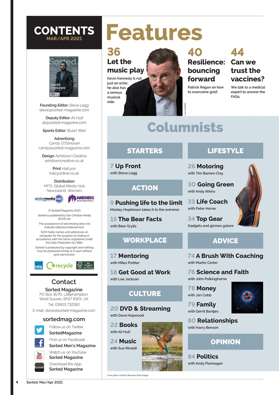 Sorted Magazine – The men's mag with morals Preview Pages