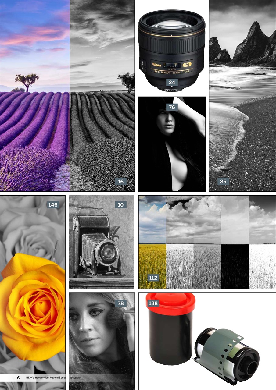 Black & White Photography The Complete Manual Preview Pages