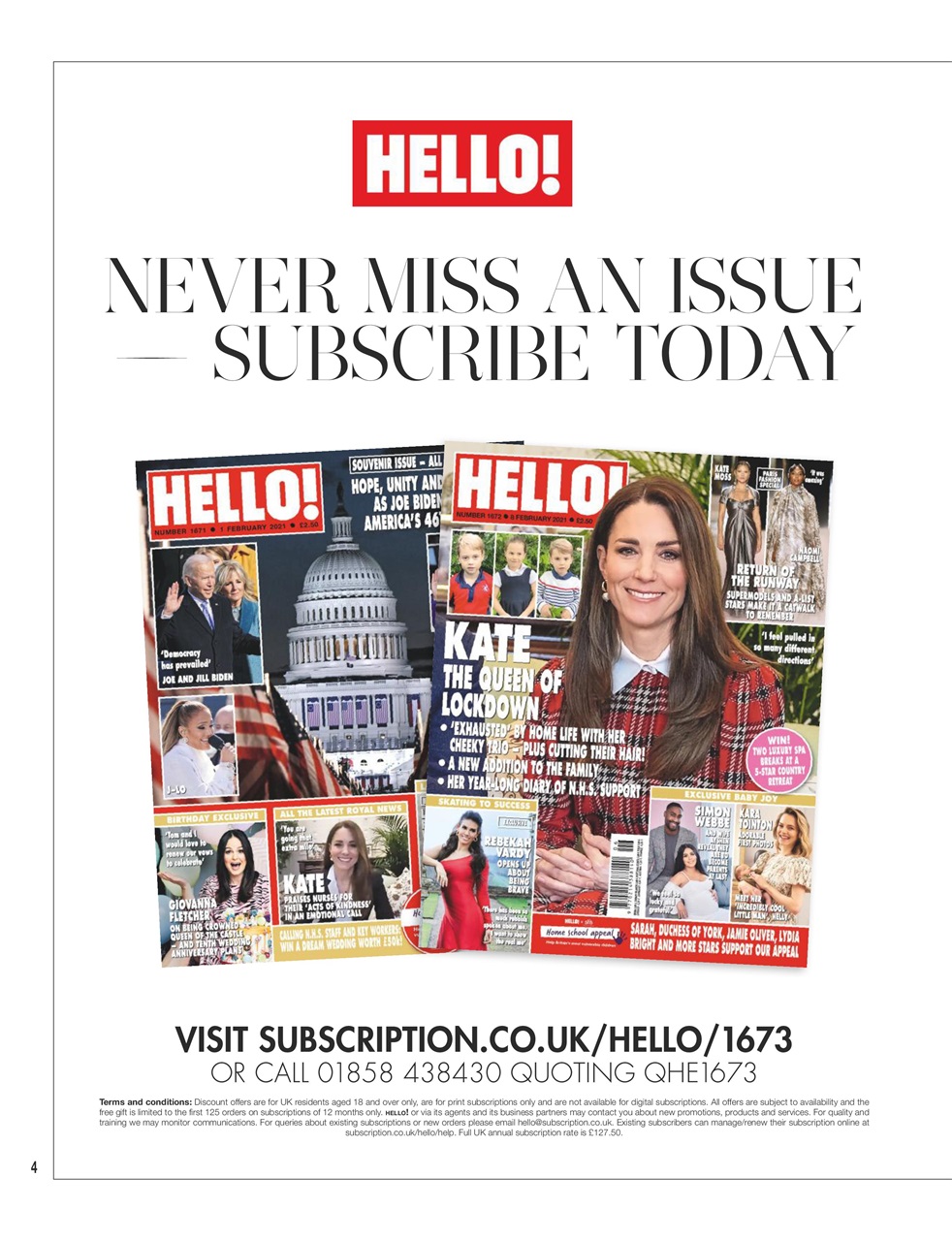 Hello! Magazine Preview Pages