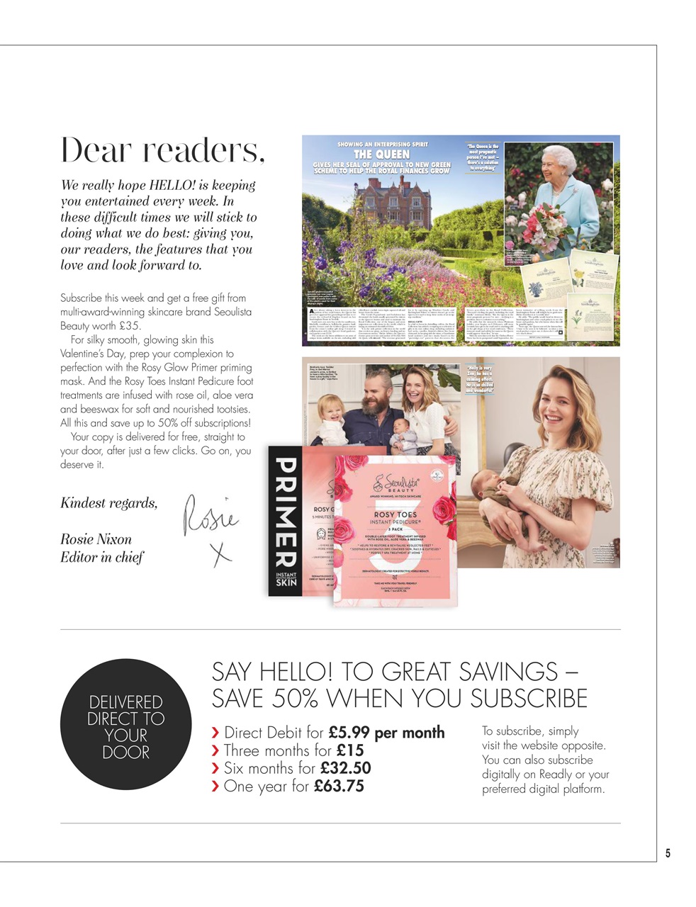 Hello! Magazine Preview Pages