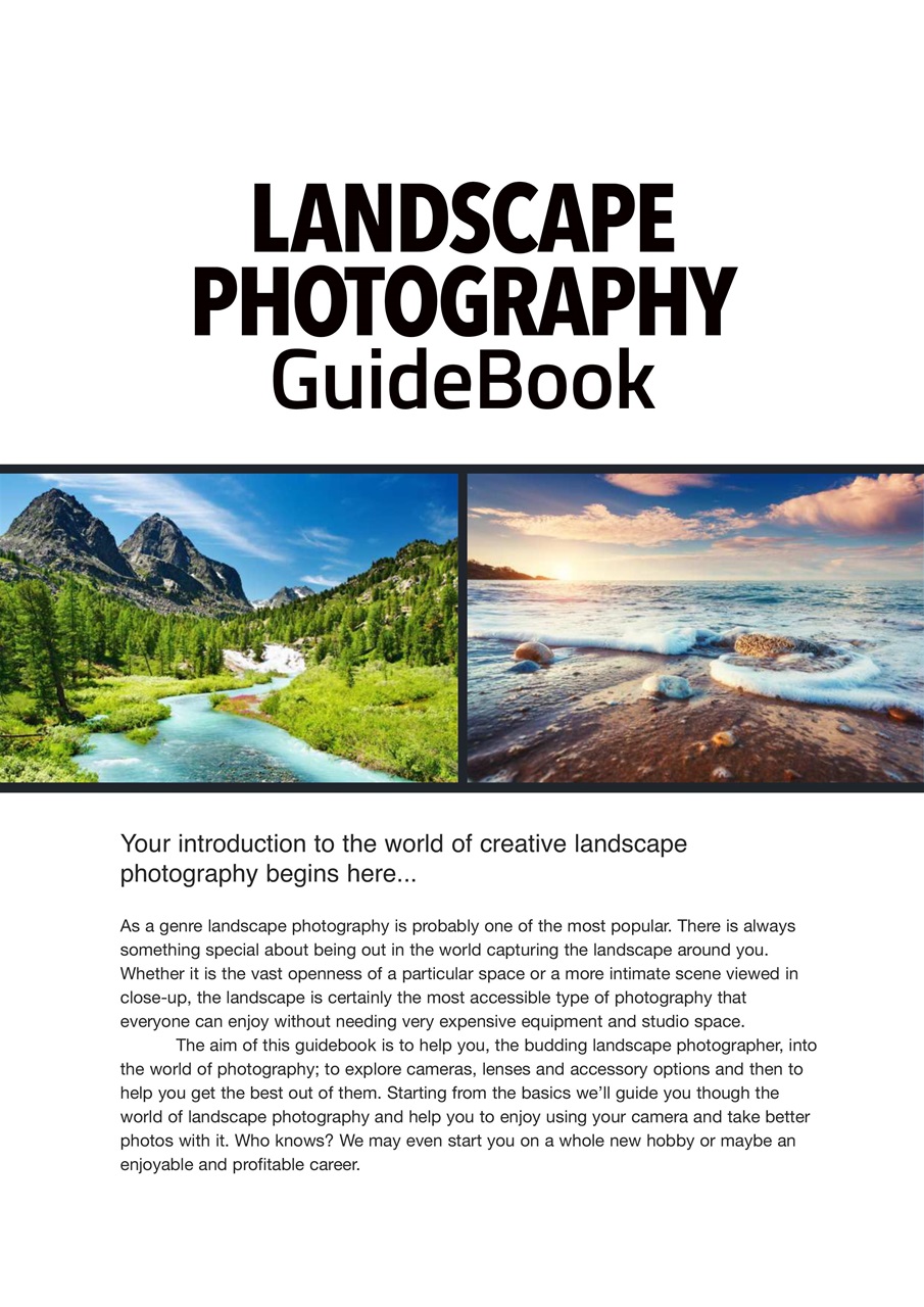 Landscape Photography Guidebook Preview Pages