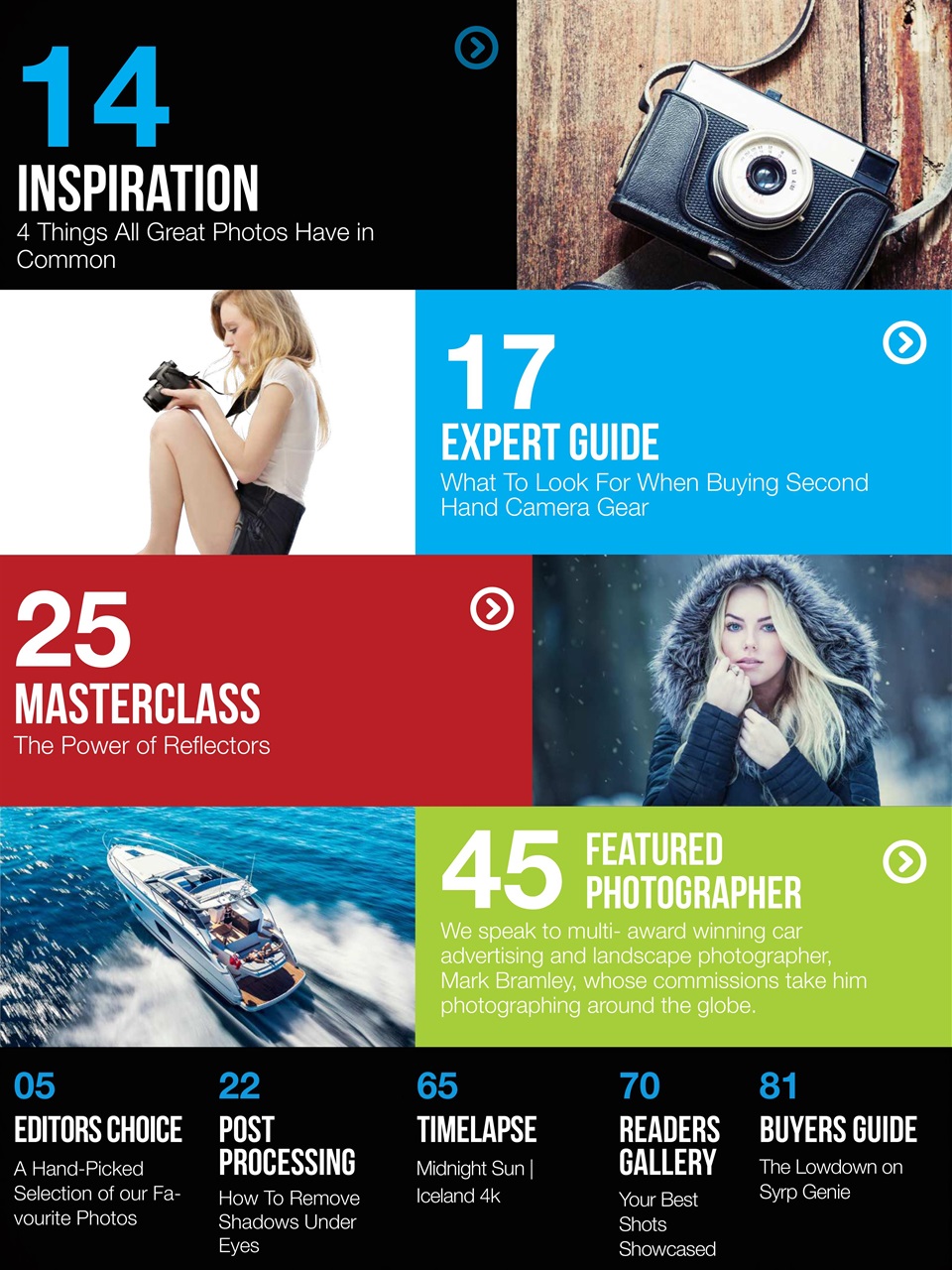 Photography Masterclass Magazine Preview Pages