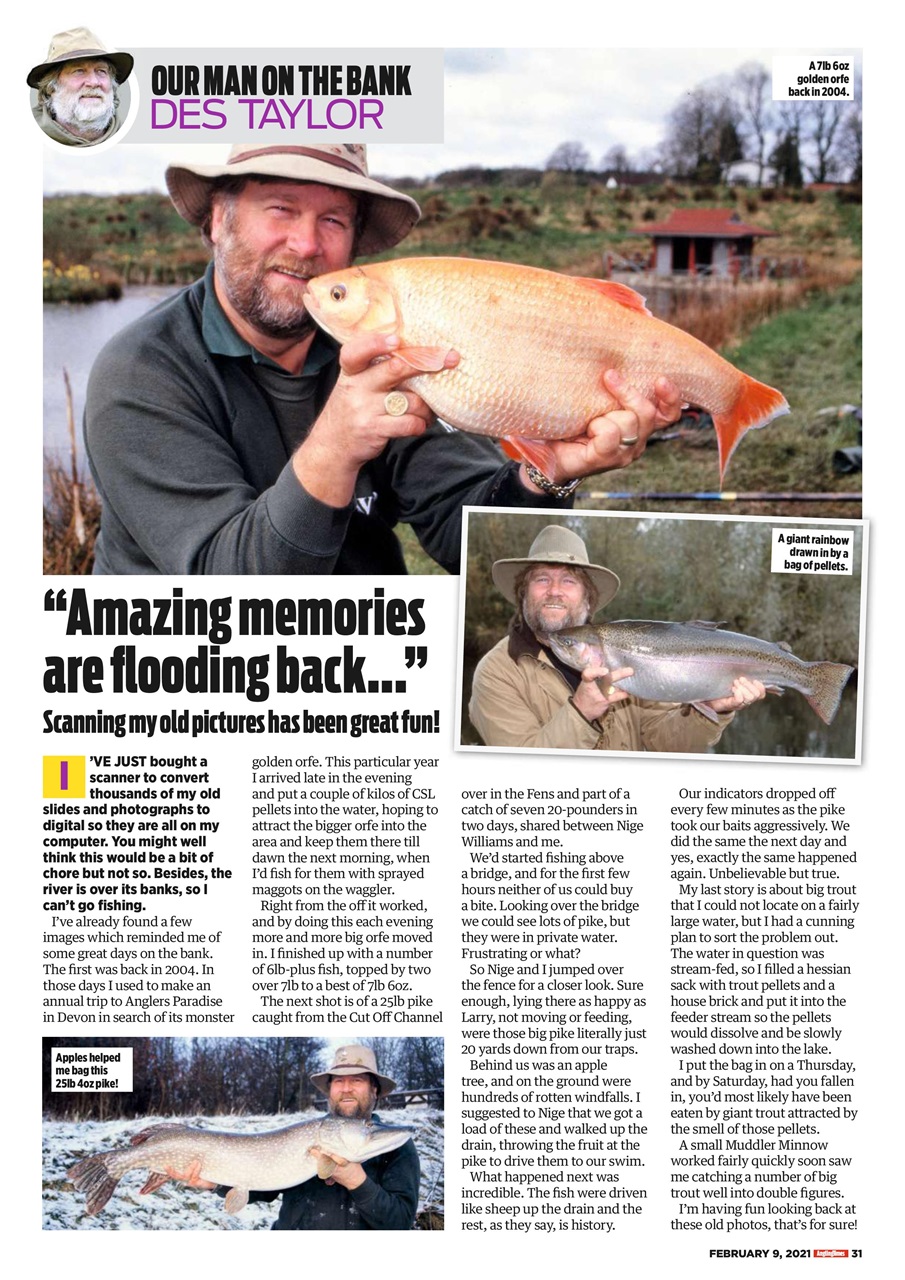 Angling Times Preview Pages