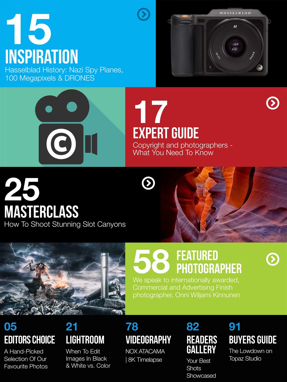 Photography Masterclass Magazine Preview Pages