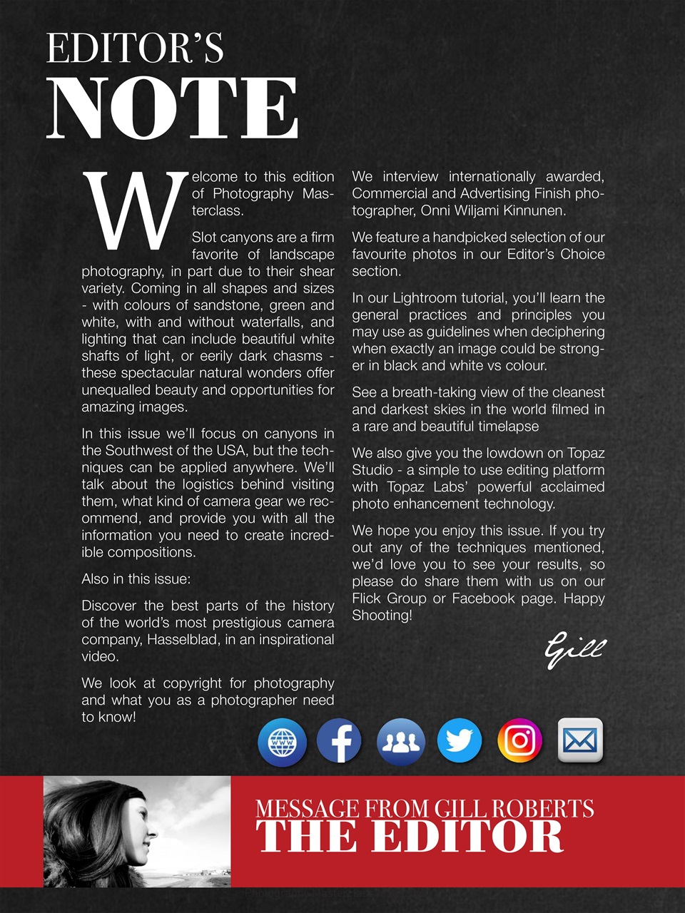 Photography Masterclass Magazine Preview Pages