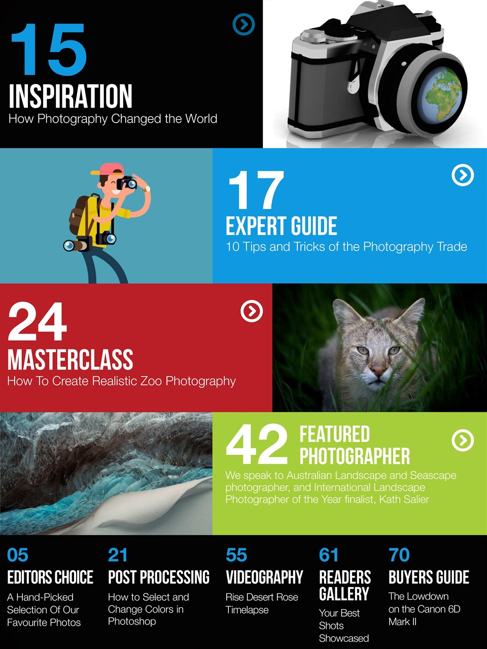 Photography Masterclass Magazine Preview Pages