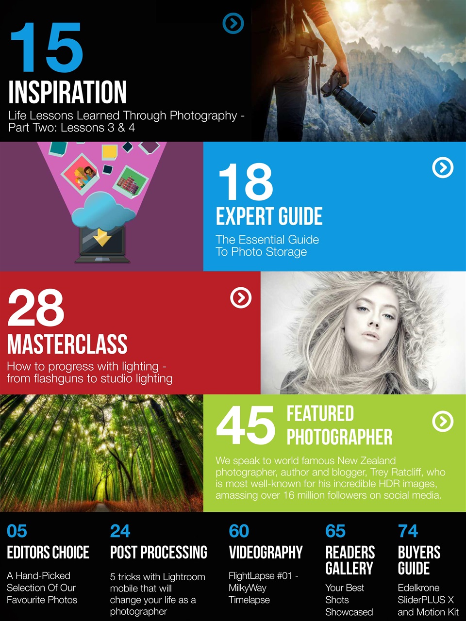 Photography Masterclass Magazine Preview Pages