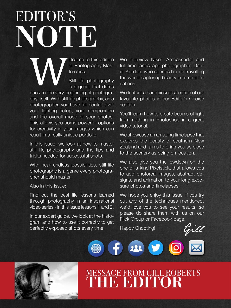 Photography Masterclass Magazine Preview Pages