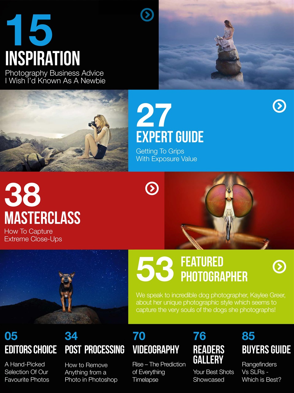 Photography Masterclass Magazine Preview Pages