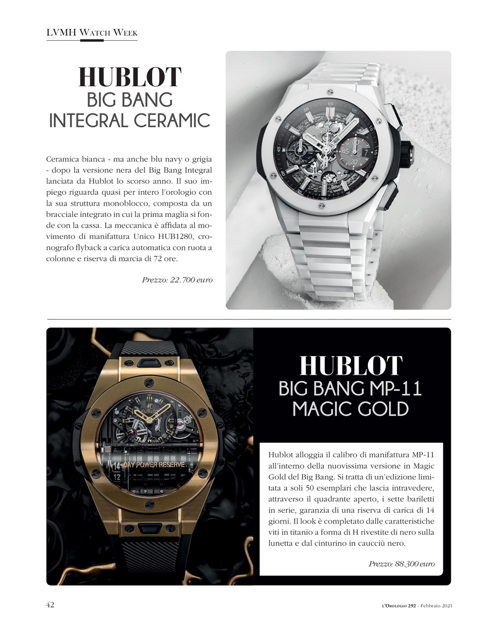L'Orologio Preview Pages