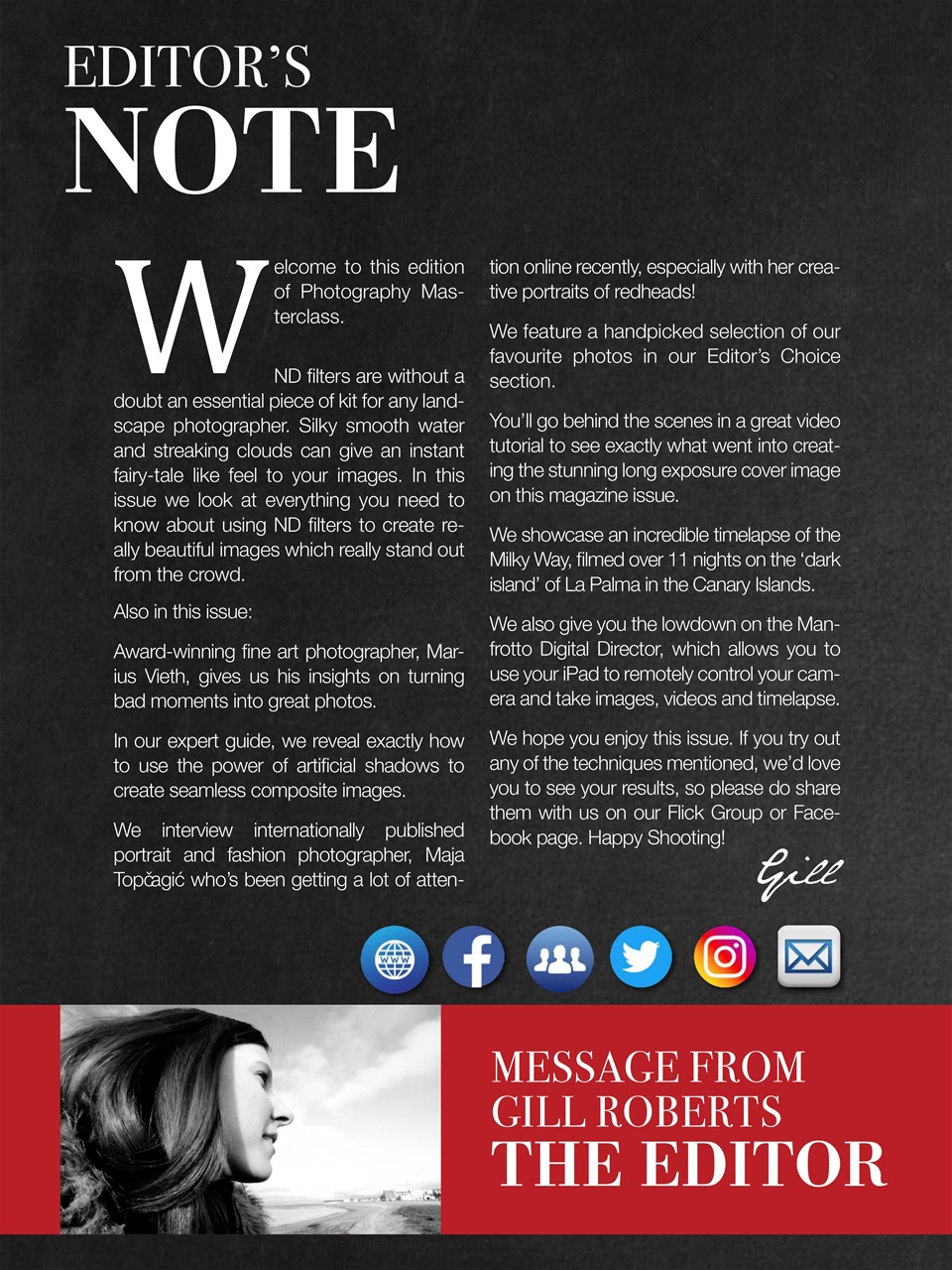 Photography Masterclass Magazine Preview Pages