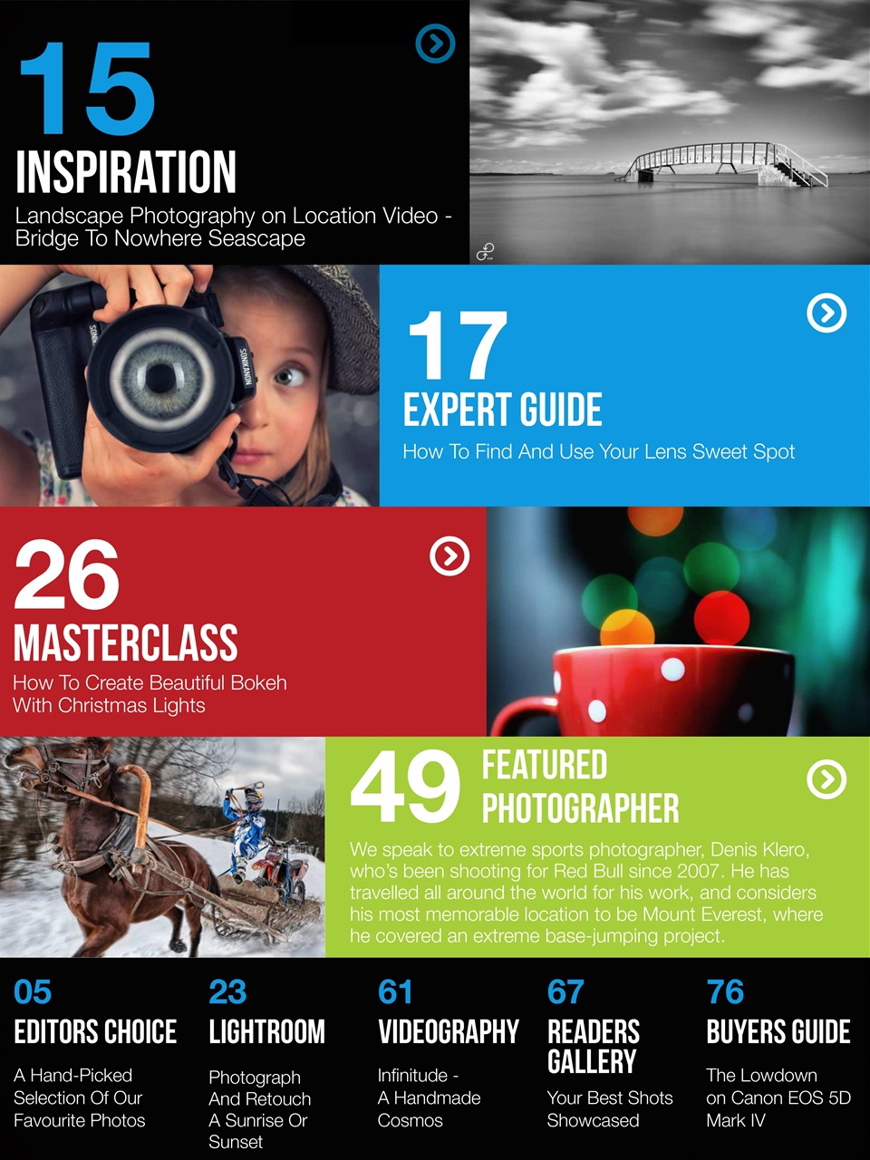 Photography Masterclass Magazine Preview Pages