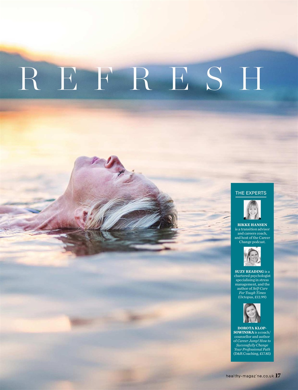 Healthy Magazine Preview Pages