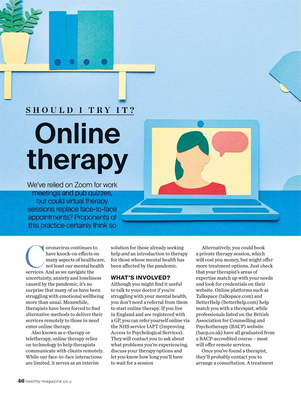 Healthy Magazine Preview Pages