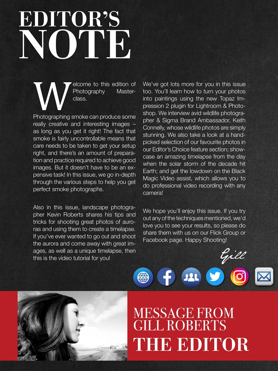 Photography Masterclass Magazine Preview Pages