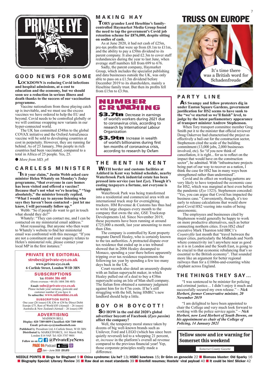 Private Eye Preview Pages