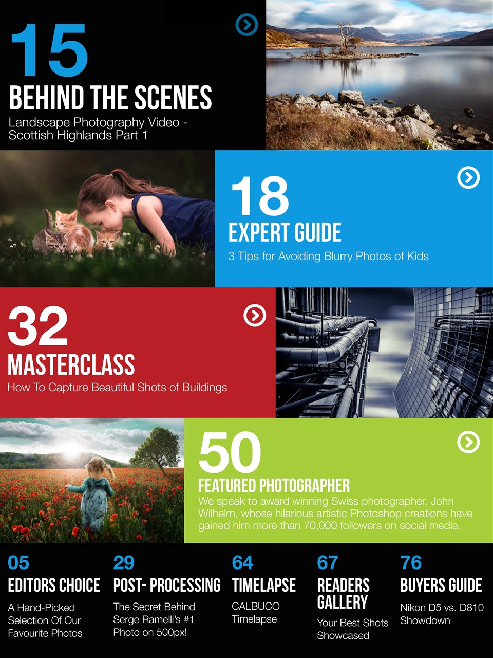 Photography Masterclass Magazine Preview Pages