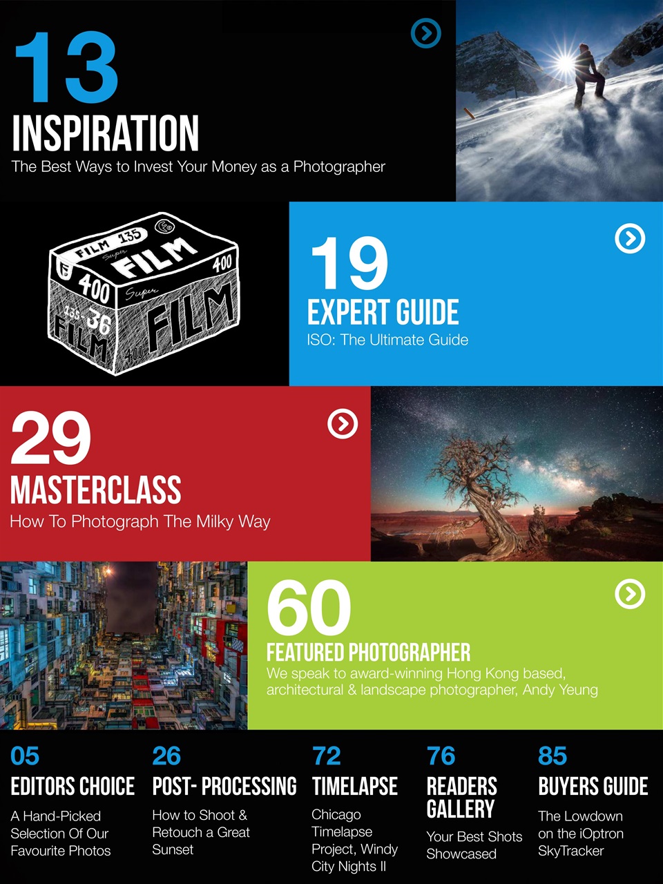 Photography Masterclass Magazine Preview Pages
