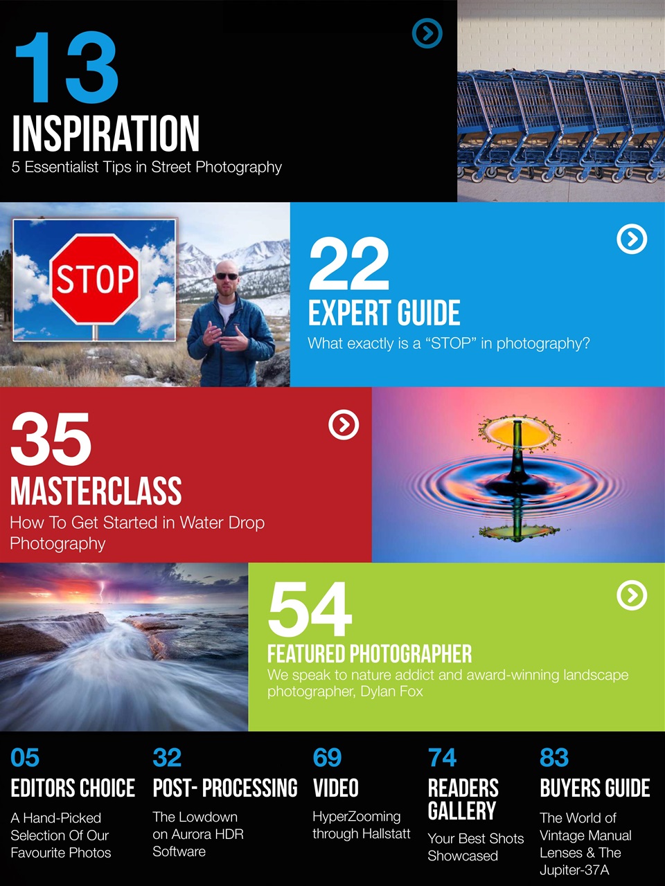 Photography Masterclass Magazine Preview Pages