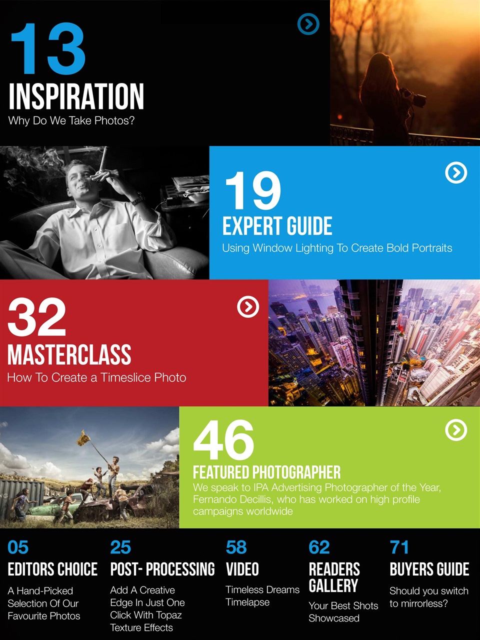 Photography Masterclass Magazine Preview Pages