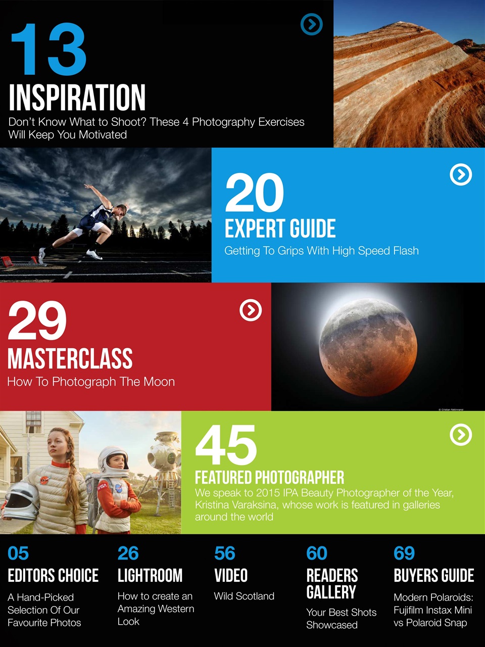 Photography Masterclass Magazine Preview Pages