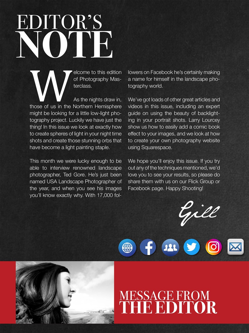 Photography Masterclass Magazine Preview Pages