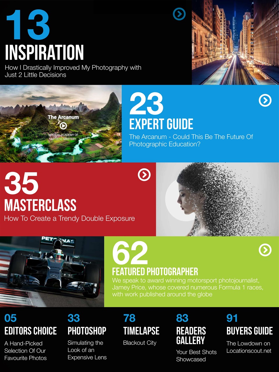 Photography Masterclass Magazine Preview Pages