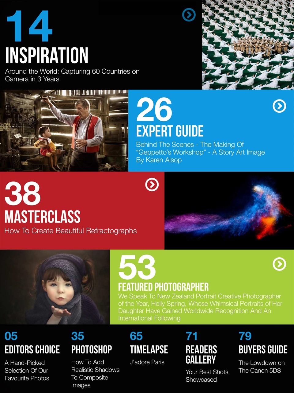 Photography Masterclass Magazine Preview Pages