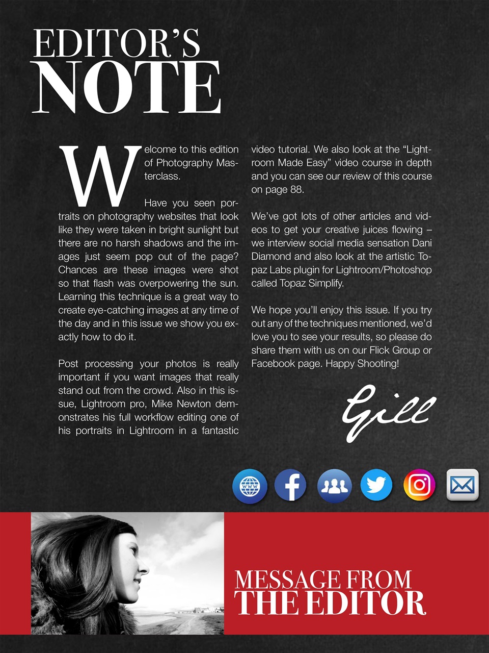 Photography Masterclass Magazine Preview Pages