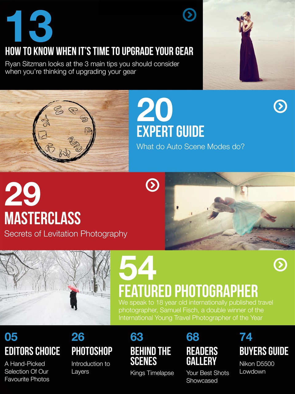 Photography Masterclass Magazine Preview Pages