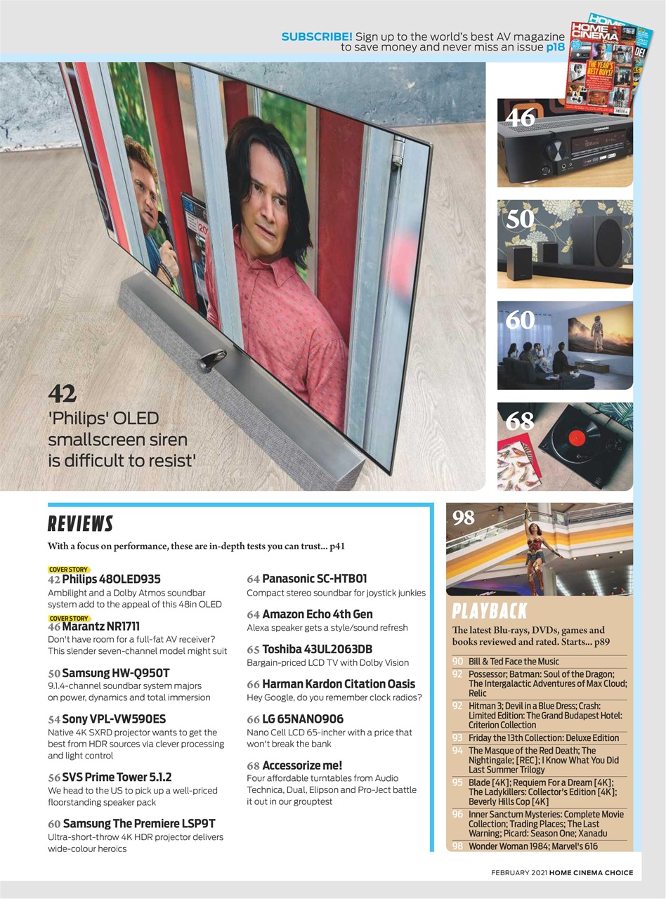 Home Cinema Choice Preview Pages