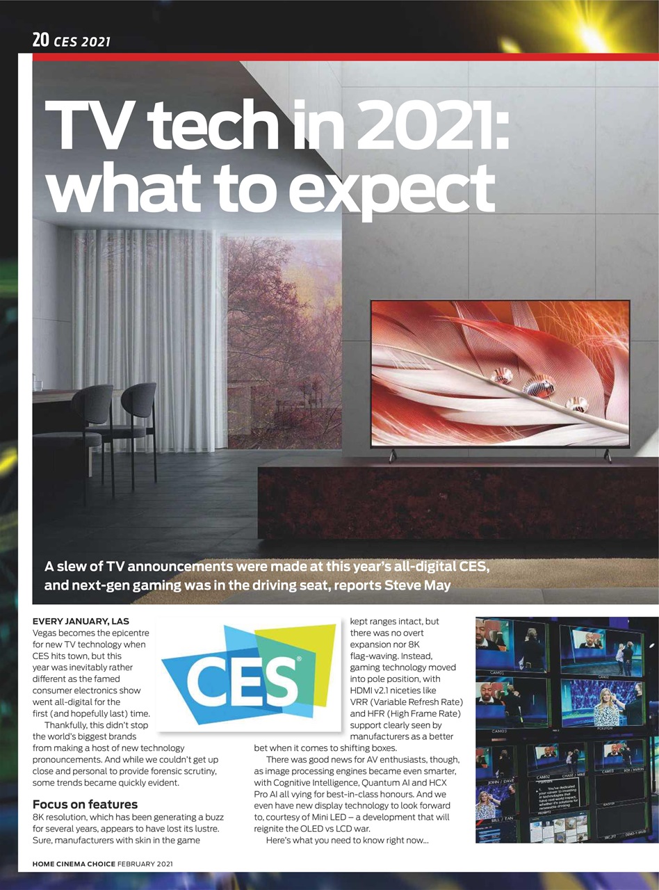 Home Cinema Choice Preview Pages