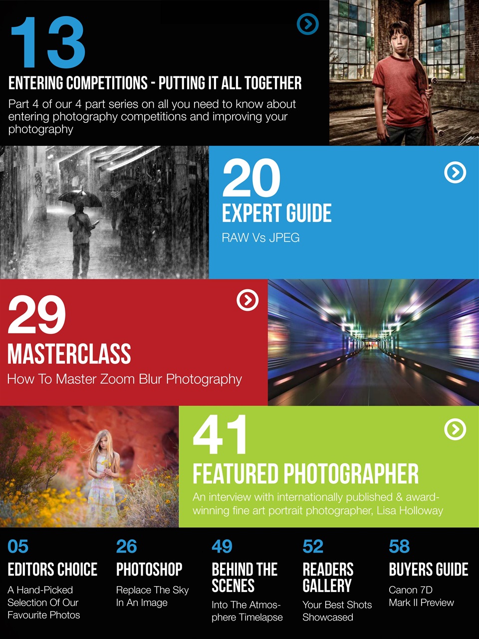 Photography Masterclass Magazine Preview Pages
